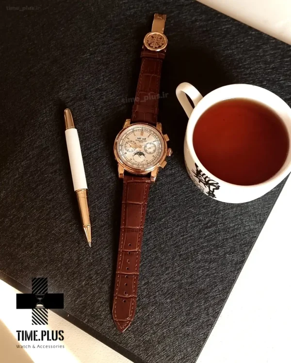 ساعت مچی مردانه پتک فیلیپ نقره ای