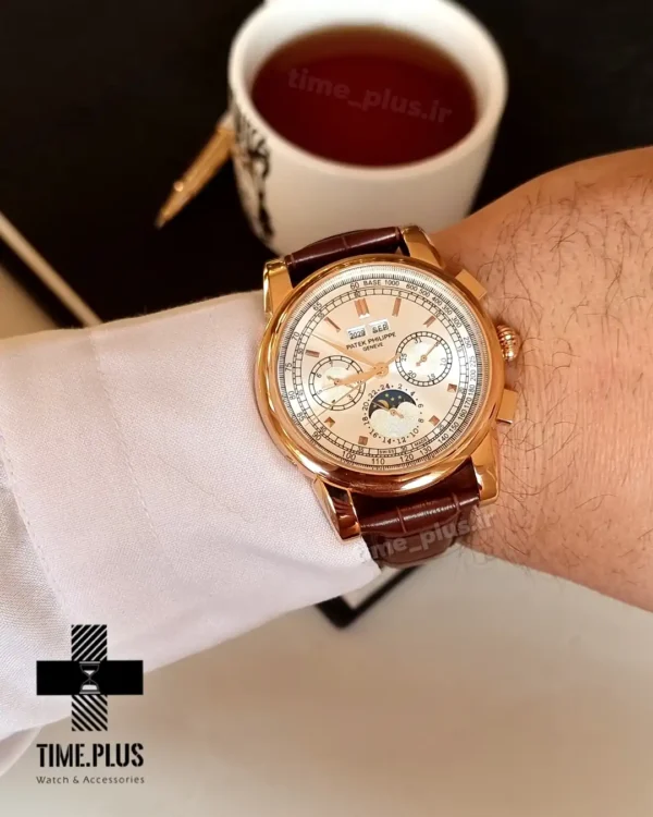 ساعت مچی مردانه پتک فیلیپ نقره ای