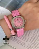 ساعت مچی زنانه پتک فیلیپ مدل آکوانات نقره ای