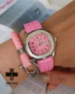 ساعت مچی زنانه پتک فیلیپ مدل آکوانات نقره ای