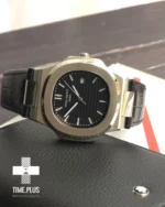 ساعت مچی مردانه پتک فیلیپ مدل ناتالیوس چرمی مشکی