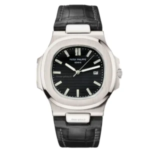 ساعت مچی مردانه پتک فیلیپ مدل ناتالیوس چرمی مشکی