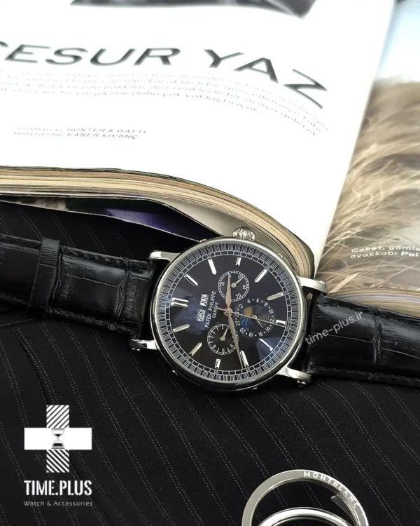 ساعت مچی مردانه پتک فیلیپ مشکی