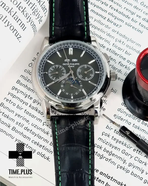 ساعت مچی مردانه پتک فیلیپ سبز