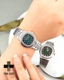 ساعت مچی ست زنانه و مردانه پتک فیلیپ مدل ناتالیوس سبز