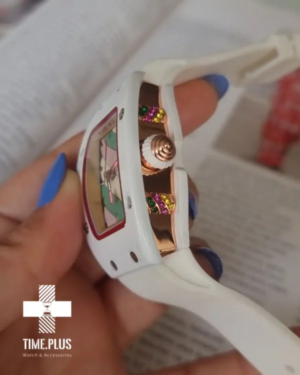 ساعت مچی زنانه ریچارد میل مدل RM 07-03 مارشمالو سفید