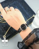 ساعت مچی زنانه رولکس مدل چلینی مشکی