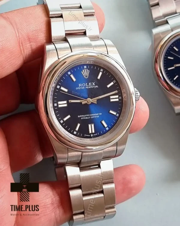 ساعت مچی ست زنانه و مردانه رولکس مدل اویستر پروپچوال سرمه‌ای