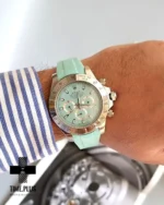 ساعت مچی زنانه رولکس مدل دی تونا نقره ای