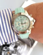 ساعت مچی زنانه رولکس مدل دی تونا نقره ای