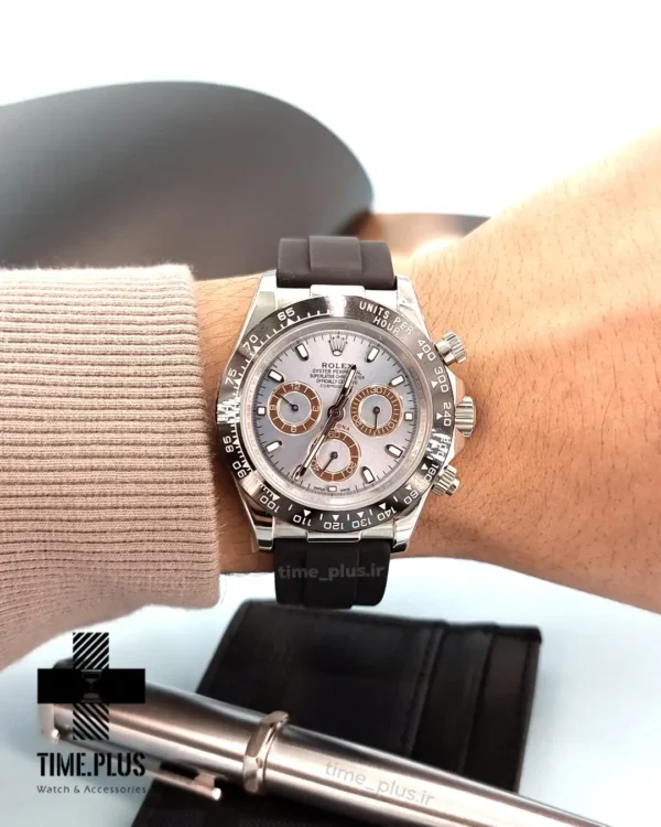 ساعت مچی زنانه رولکس مدل دیتونا نقره ای