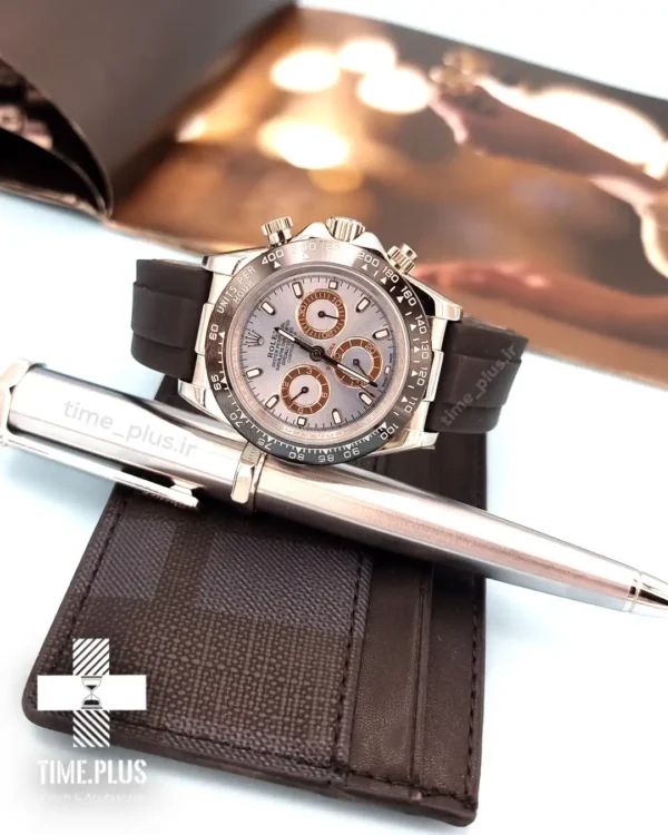 ساعت مچی زنانه رولکس مدل دیتونا نقره ای