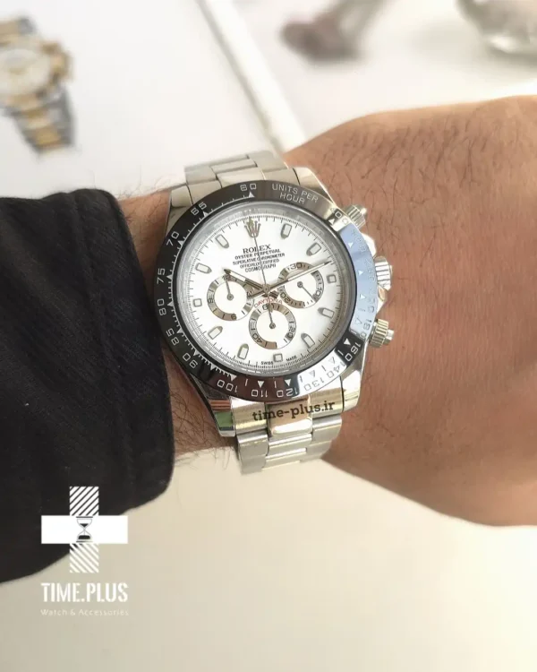 ساعت مچی مردانه رولکس مدل دیتونا سفید