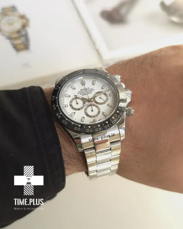 ساعت مچی مردانه رولکس مدل دیتونا سفید