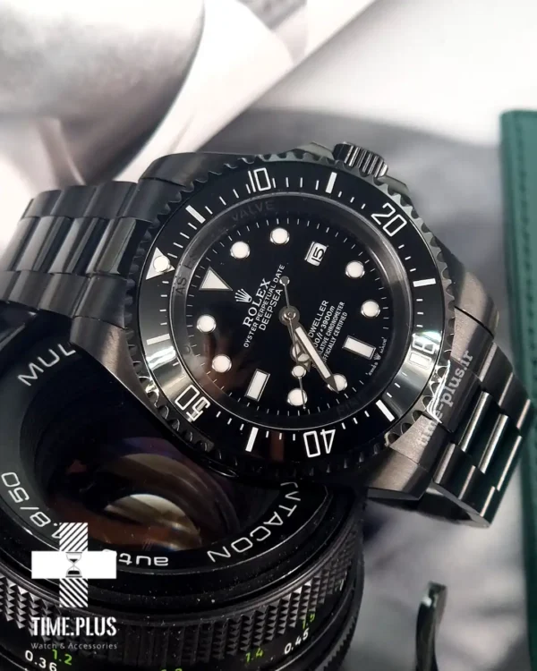 ساعت مچی مردانه رولکس مدل سی دولر تمام مشکی