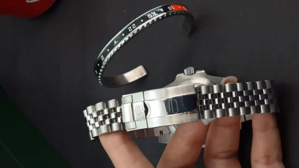 ساعت مچی مردانه رولکس مدل GMT-Master II coke مشکی