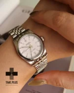 ساعت مچی زنانه رولکس مدل اویستر پروپچوال نقره‌ای