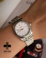 ساعت مچی زنانه رولکس مدل اویستر پروپچوال نقره‌ای