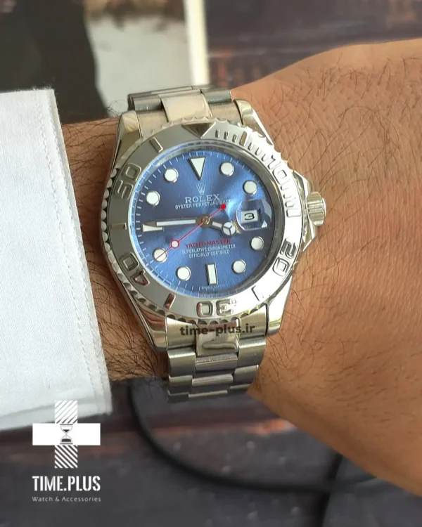 ساعت مچی مردانه رولکس مدل Yacht-Master سرمه ای