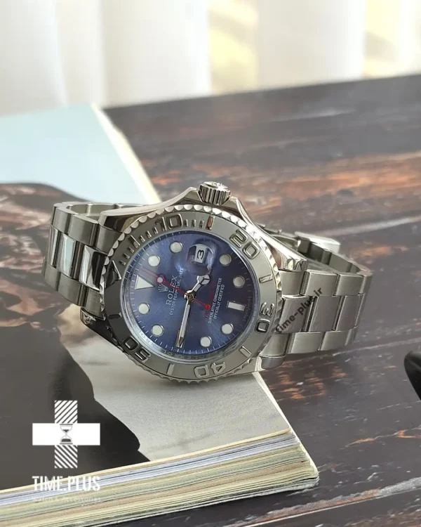 ساعت مچی مردانه رولکس مدل Yacht-Master سرمه ای