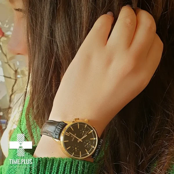 ساعت مچی زنانه رومانسون مشکی