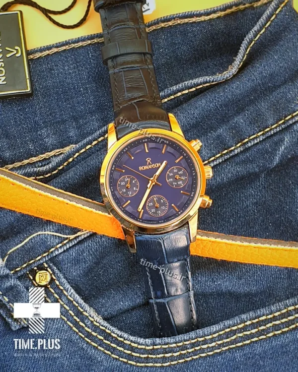 ساعت مچی زنانه رومانسون سرمه ای