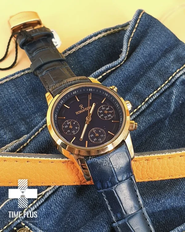 ساعت مچی زنانه رومانسون سرمه ای