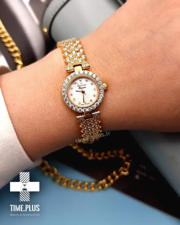 ساعت مچی زنانه رومانسون طلایی