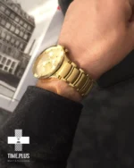 ساعت مچی مردانه رومانسون مدل کرنوگراف طلایی