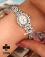 ساعت مچی زنانه رویال کرون نقره ای