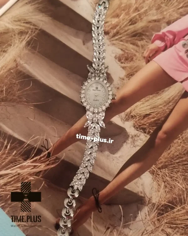 ساعت مچی زنانه رویال کرون نقره ای