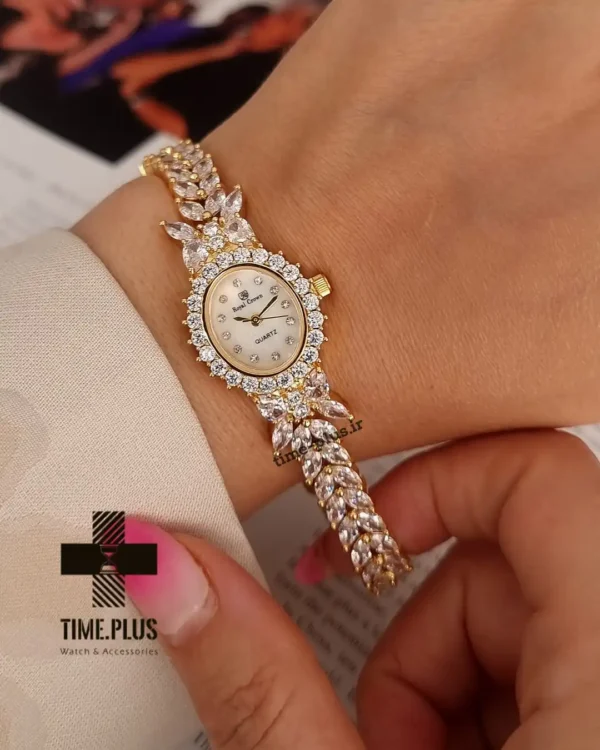 ساعت مچی زنانه رویال کرون طلایی
