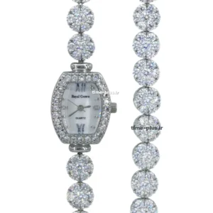 ساعت مچی زنانه رویال کرون نقره ای