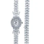 ساعت مچی زنانه رویال کرون نقره ای