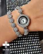 ساعت مچی زنانه رویال کرون نقره ای