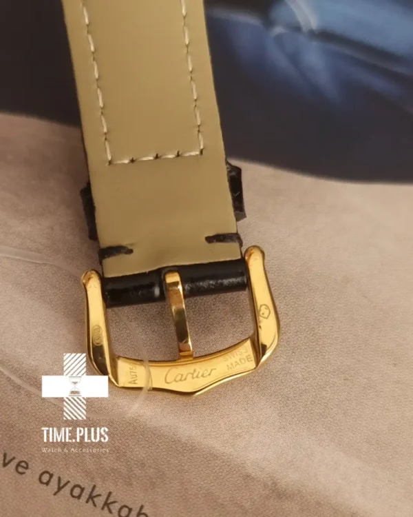 ساعت مچی زنانه کارتیه مدل سانتوز دومونت طلایی