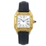 ساعت مچی زنانه کارتیه مدل سانتوز دومونت طلایی