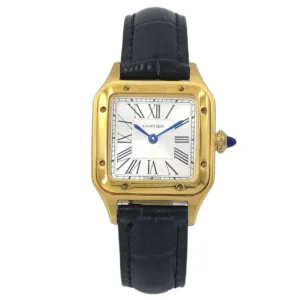 ساعت مچی زنانه کارتیه مدل سانتوز دومونت طلایی