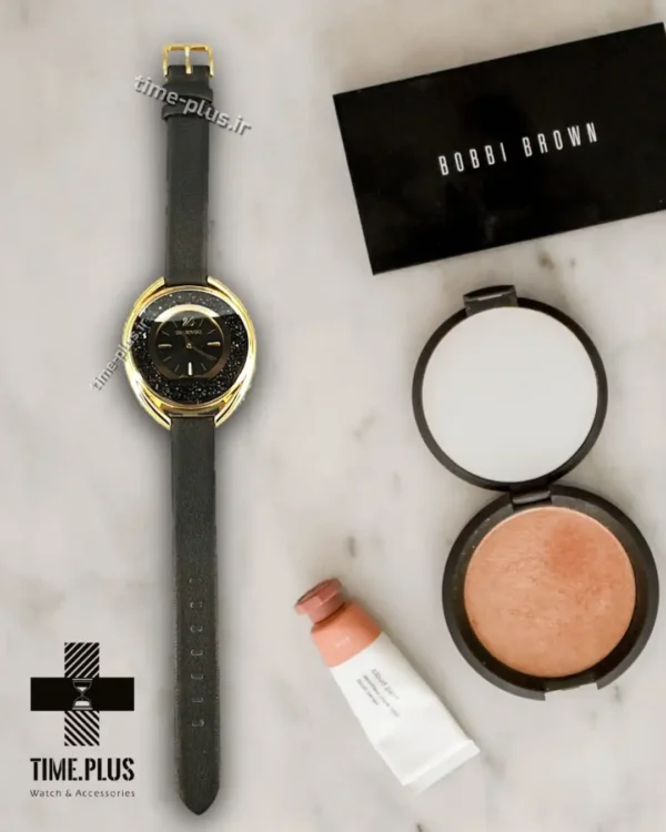 ساعت مچی زنانه سواروسکی مشکی