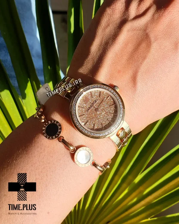 ساعت مچی زنانه سواروسکی رزگلد
