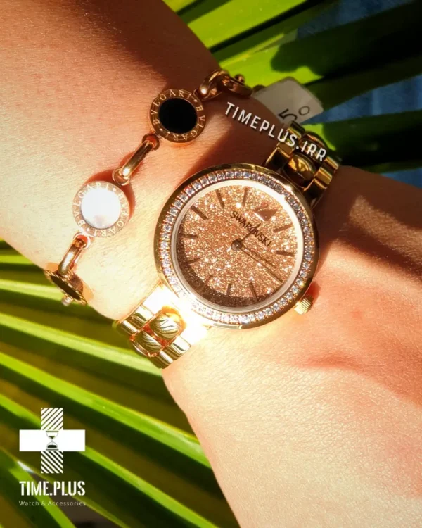 ساعت مچی زنانه سواروسکی رزگلد