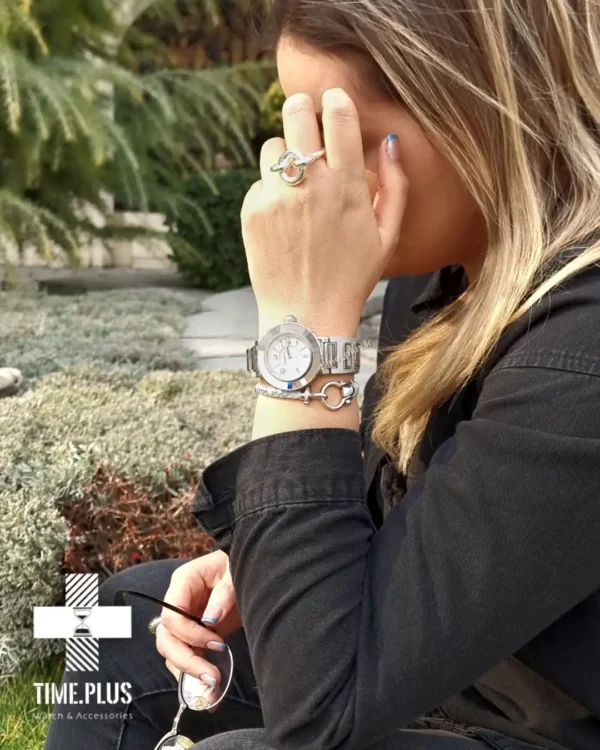 ساعت مچی زنانه سواروسکی نقره ای