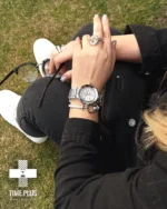 ساعت مچی زنانه سواروسکی نقره ای