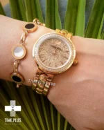 ساعت مچی زنانه سواروسکی رزگلد