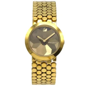 ساعت مچی زنانه سواروسکی طلایی