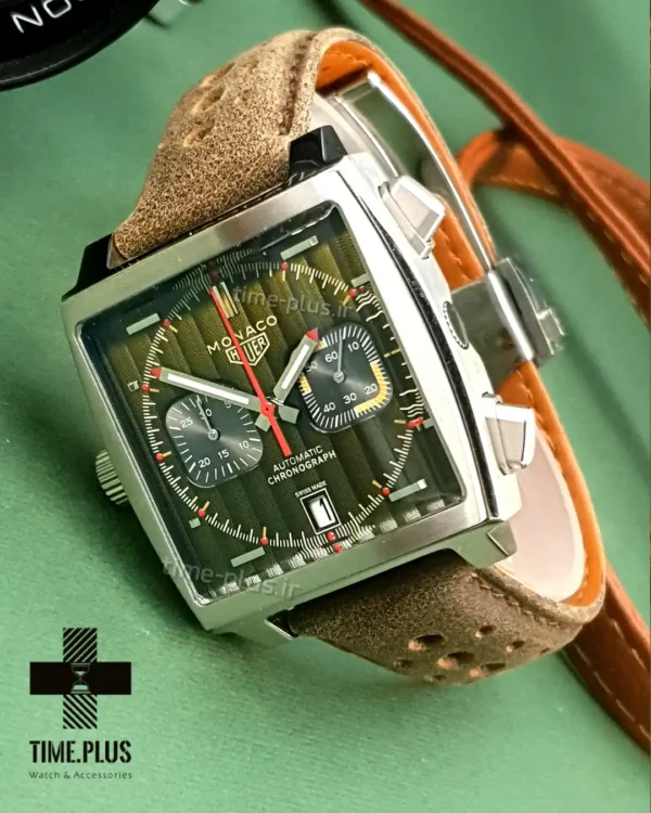 ساعت مچی مردانه تگ هویر سبز