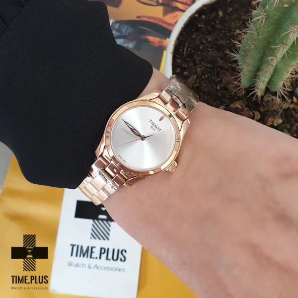 ساعت مچی زنانه تیسوت رزگلد