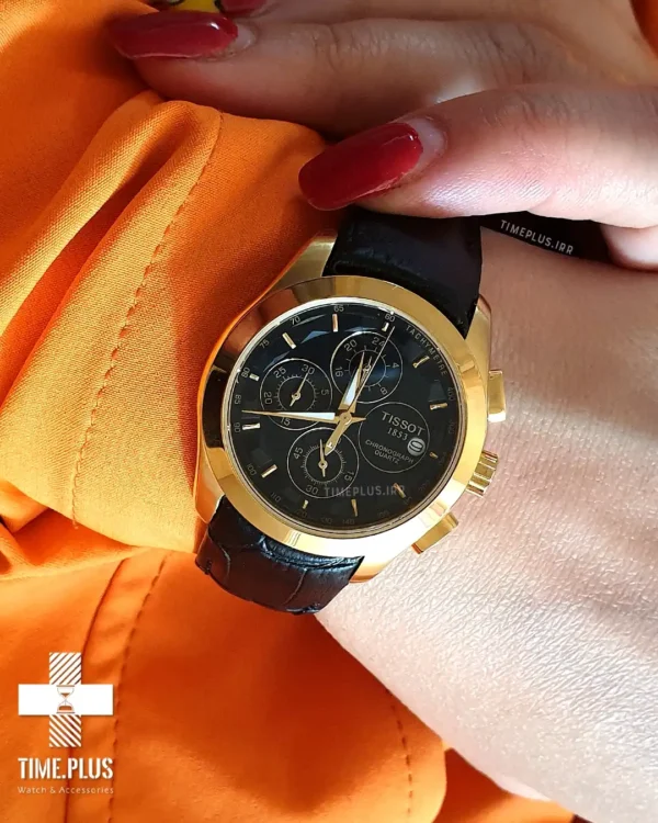 ساعت مچی ست زنانه و مردانه تیسوت مشکی