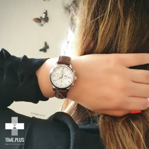 ساعت مچی زنانه تیسوت مدل prc 200 قهوه ای