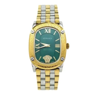 ساعت مچی زنانه ورساچه نقره ای و طلایی